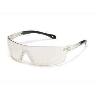 Gateway Safety 440M StarLite Squared Ultra Light Safety Glasses, Clear In/Out Mirror Lens, Clear Temple (Pack of 10)