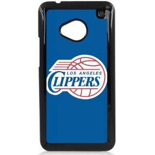 NBA Los Angeles Clippers Logo HTC ONE M7 Hard Plastic Black or White case(Black): Cell Phones & Accessories