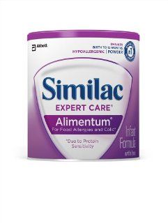 Similac Expert Care Alimentum Hypoallergenic Infant Formula, Powder, With Iron, 1 Pound (454 g) (Pack of 6) (Packaging May Vary): Health & Personal Care