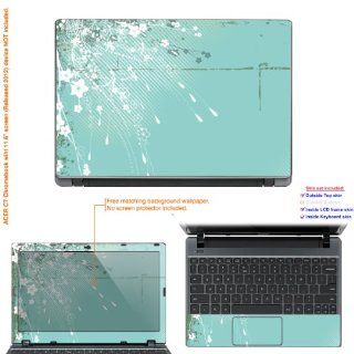 Decalrus   Decal Skin Sticker for Acer Chromebook C7 with 11.6" screen (IMPORTANT read: Compare your laptop to IDENTIFY image on this listing for correct model) case cover acerC7 508: Computers & Accessories