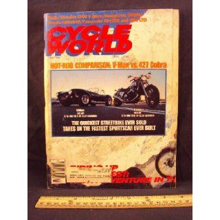 1985 85 May CYCLE WORLD Magazine (Features: Road Test on Yamaha V  Max, Kawasaki 454 LTD, Husqvarna 500 XC, & Honda CBR400 F): Cycle World: Books
