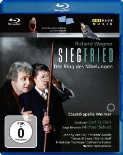 Wagner: Siegfried / St. Clair, Staatskapelle Weimar (St. Clair Ring Cycle Part 3) [Blu ray]: Wagner, St Clair, Schulz, Van Hall, Foster, Riley: Movies & TV