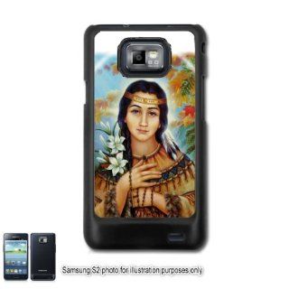 Saint St. Kateri Tekakwitha #2 Painting Photo Samsung Galaxy S2 I9100 Case Cover Skin Black (FITS AT&T AND STRAIGHT TALK MODELS ONLY): Cell Phones & Accessories
