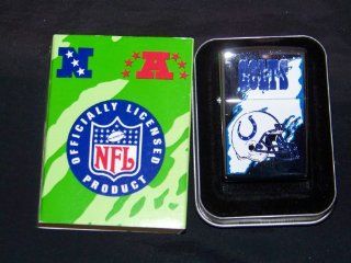New Collectible 1990's NFL Colts Zippo Lighter: Sports & Outdoors