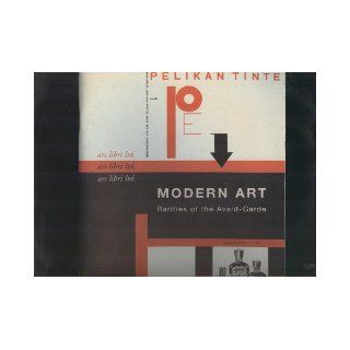 Modern Art, Rarities of the Avant Garde  Catalogue 117 ars libri ltd Books
