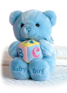 Aurora Plush 9" ABC Musical Comfy Baby Boy Bear: Toys & Games