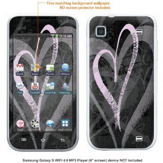 Protective Decal Skin Sticke for Samsung Galaxy S WIFI Player 4.0 Media player case cover GLXYsPLYER_4 471: Cell Phones & Accessories