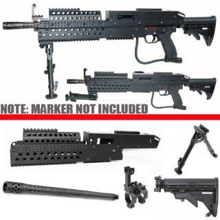 Saw Tactical Body KIT for Tippmann A5 Paintball Marker/ Machine GUN Style Body KIT for Tippmann A5, Tippmann A 5 Paintball GUN Rail Body Kit, Tippmann Paintball GUN Body Kit, Tippmann Paintball, Sniper Tippmann A5 Kit, fast Shipping : Paintball Gun Accesso