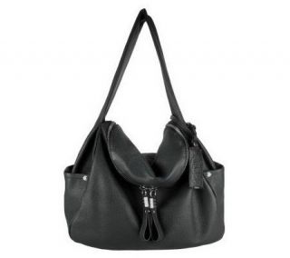 As Is orYANY Leather Holly Shoulder Bag —