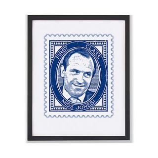 'miss jones!' rigsby inspired stamp print by typaprint