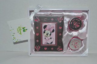 Minnie Mouse Metal Gift Set Frame & Keepsake Boxes  Baby Keepsake Tins  Baby