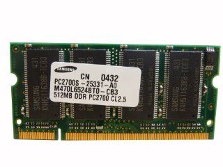 Samsung 512MB PC2700 CL2.5 DDR Memory M470L6524BT0 CB3: Everything Else