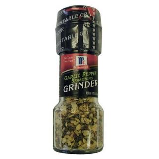 McCormick Garlic Pepper Seasoning Grinder .95 oz.