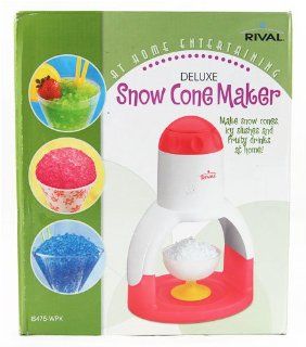 Rival IS475 WPK Deluxe Ice Shaver / Snow Cone / Slushie / Frozen Drink Maker Kitchen & Dining