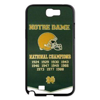 NCAA Notre Dame Fighting Irish Champions Banner Cases Cover for Samsung Galaxy Note 2 N7100: Cell Phones & Accessories