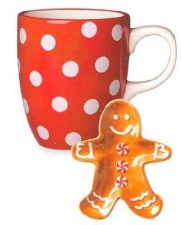 Gingerbread Man Mug Buddies 23 477: Kitchen & Dining