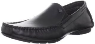 Steve Madden Men's Nickson Slip On,Black Leather,7.5 M US: Shoes