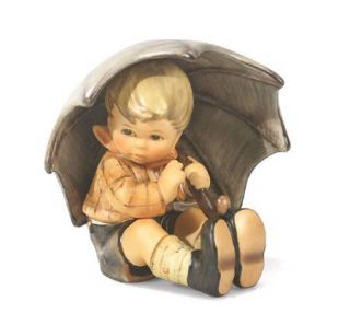 M.I. Hummel Umbrella Boy Figurine w/ First Issue —