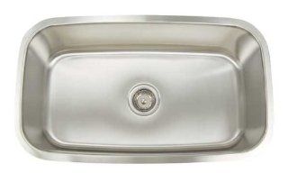 Artisan AR3118 D9 Premium Series Stainless Steel Undermount Single Bowl Sink   Double Bowl Sinks  