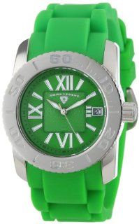 Swiss Legend Women's 10114 08 Commander Lime Green Dial Lime Green Silicone Watch: Watches