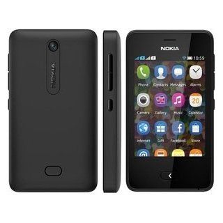 Nokia Asha 501 Unlocked GSM Cell Phone   Black: Cell Phones & Accessories