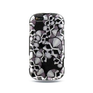 Black Skull Hard Cover Case for Motorola CLIQ XT MB501: Cell Phones & Accessories