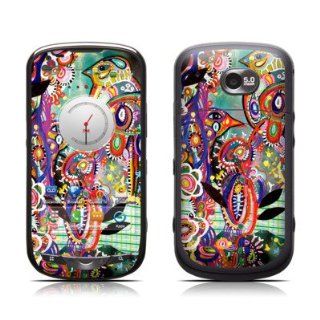 Purple Birds Design Protective Skin Decal Sticker for Pantech Breakout Cell Phone: Cell Phones & Accessories