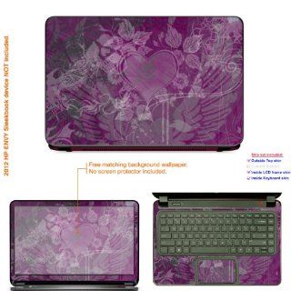 Matte Decal Skin Sticker for HP ENVY Sleekbook 6 Series 6z 6t with 15.6" screen (NOTES: MUST view IDENTIFY image for correct model) case cover Mat_HPenvySleekbk 502: Electronics