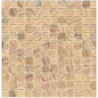 Elida Ceramica Recycled Orchid Glass Mosaic Square Indoor/Outdoor Wall Tile (Common: 12 in x 12 in; Actual: 12.5 in x 12.5 in)