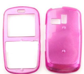 For Samsung Freeform / Link R350 / R351 / R355 Crystal Hot Pink Case Accessories: Cell Phones & Accessories