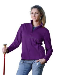 Tri Mountain Women's Sporty Full Zip Fleece Jacket at  Womens Clothing store