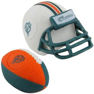 Miami Dolphins Separating Ball & Helmet Erasers : Football Apparel : Sports & Outdoors