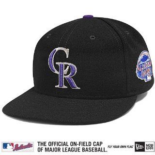 Colorado Rockies Authentic Collection On Field 59FIFTY Game Cap with 2013 All Star Patch : Sports Fan Baseball Caps : Sports & Outdoors