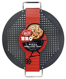 TableCraft Products Company BBQP18M BBQ Round Pizza Grilling Tray: Kitchen & Dining