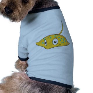 Cute Custom Stingray Cartoon Shirt Pet Clothes