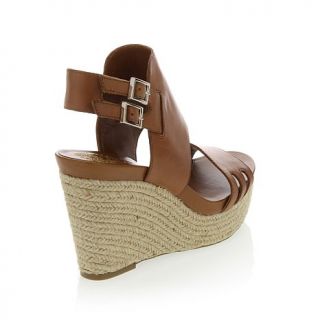 Vince Camuto "Temperton" Leather Espadrille Wedge