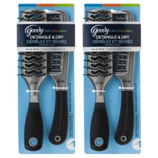 Goody Vent Brush and Detangling Comb Combo