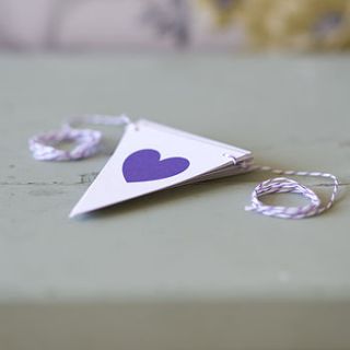 'thank you' bunting by daisyley