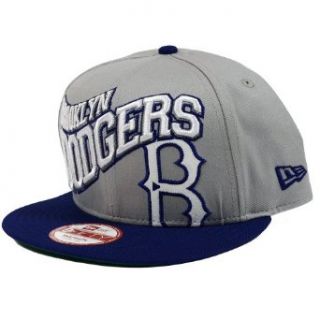 Brooklyn Dodgers New Era Swoopty 9Fifty Snapback Hat: Clothing