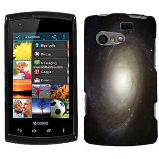 Kyocera Rise Spiral Galaxy M81 on Black Phone Case Cover Cell Phones & Accessories