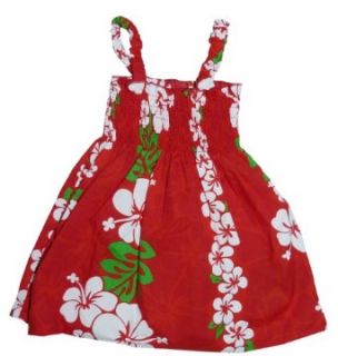RJC Toddler Girls Classic Christmas Red Panel Elastic Tube Top 2pc Set Red 3T: Clothing