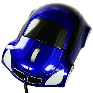 importer520 Car Shaped USB Optical Mouse   Blue: Computers & Accessories
