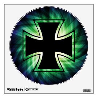 Cool Iron Cross Wall Sticker