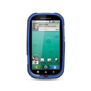 Blue Hard Cover Case for Motorola Bravo MB520: Cell Phones & Accessories