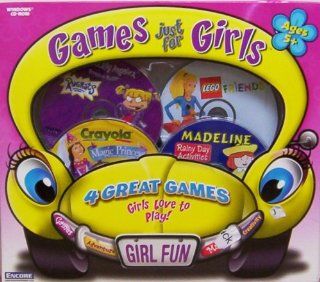 ENCORE Games Just For Girls   Lego Friends, Madeline Rainy Day, Rugrats Boredom Buster, Crayola Magic Princess: Video Games