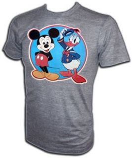 Vintage 70's Walt Disney Mickey Mouse Donald Duck iron on t shirt, small Fashion T Shirts Clothing