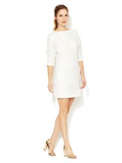Luz Sequin Vented Sleeve Dress by Trina Turk