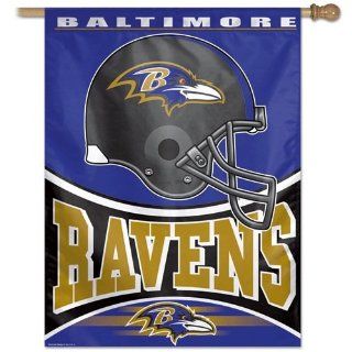 NFL Vertical Baltimore Ravens Flag / Banner : Sports & Outdoors