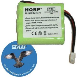 HQRP Battery compatible with Philips 2422 526 00148, 310420051271, HHR 60AAA/F4, 8100 911 02101 Replacement plus Coaster: Office Products