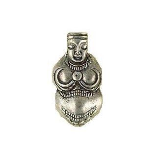 Ishtar Goddess Pewter Pendant: Jewelry